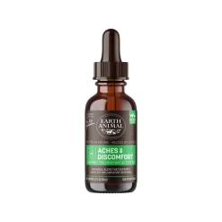 Earth Animal Organic Herbal Remedies Aches & Discomfort Tincture for Dogs