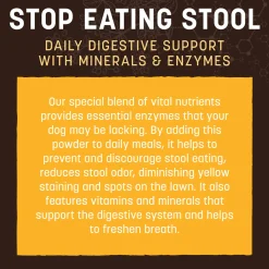 Earth Animal Stop Eating Stool Nutritional Supplement for Dogs