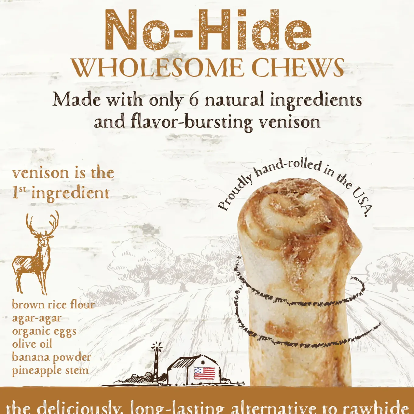 Earth Animal No-Hide Chews for Dogs