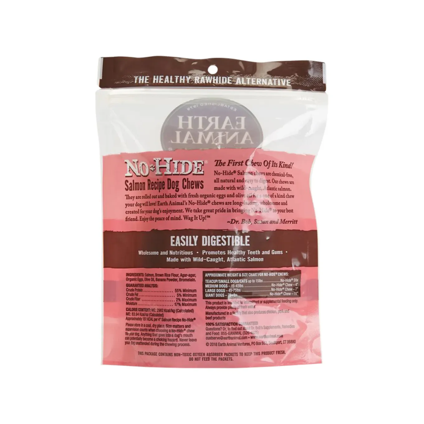 Earth Animal No-Hide Easily Digestible Rawhide Alternative Dog Chews