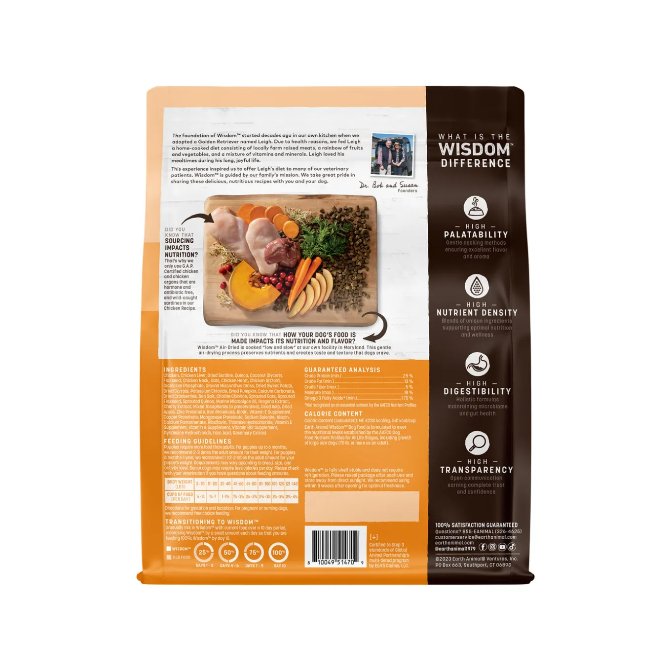 Earth Animal Wisdom Air-Dried Natural Dog Food