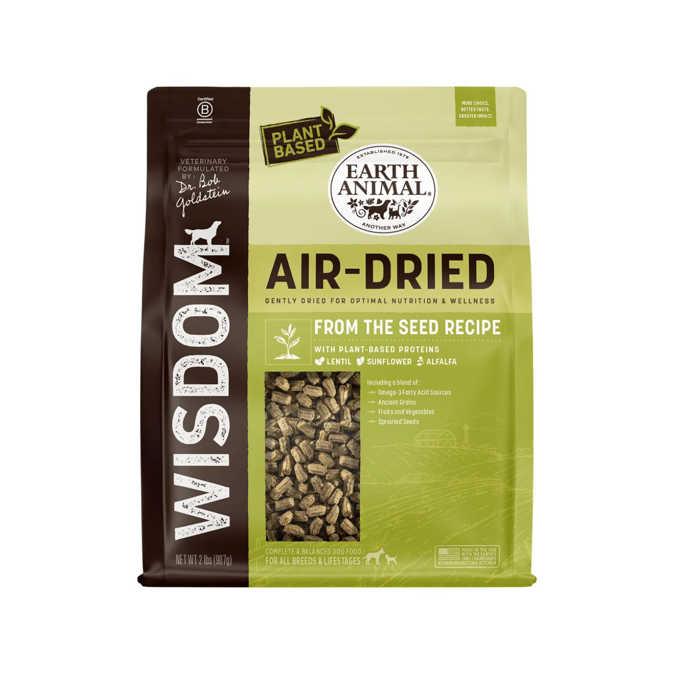 Earth Animal Wisdom Air-Dried Natural Dog Food