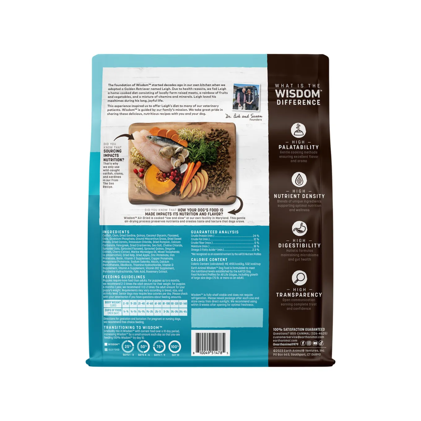 Earth Animal Wisdom Air-Dried Natural Dog Food