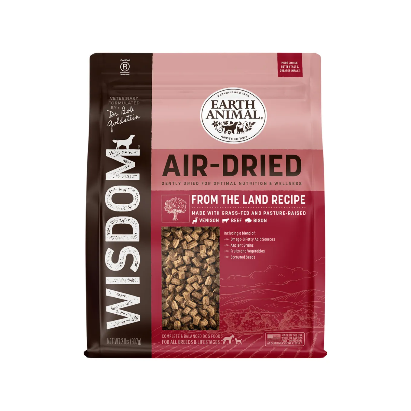 Earth Animal Wisdom Air-Dried Natural Dog Food