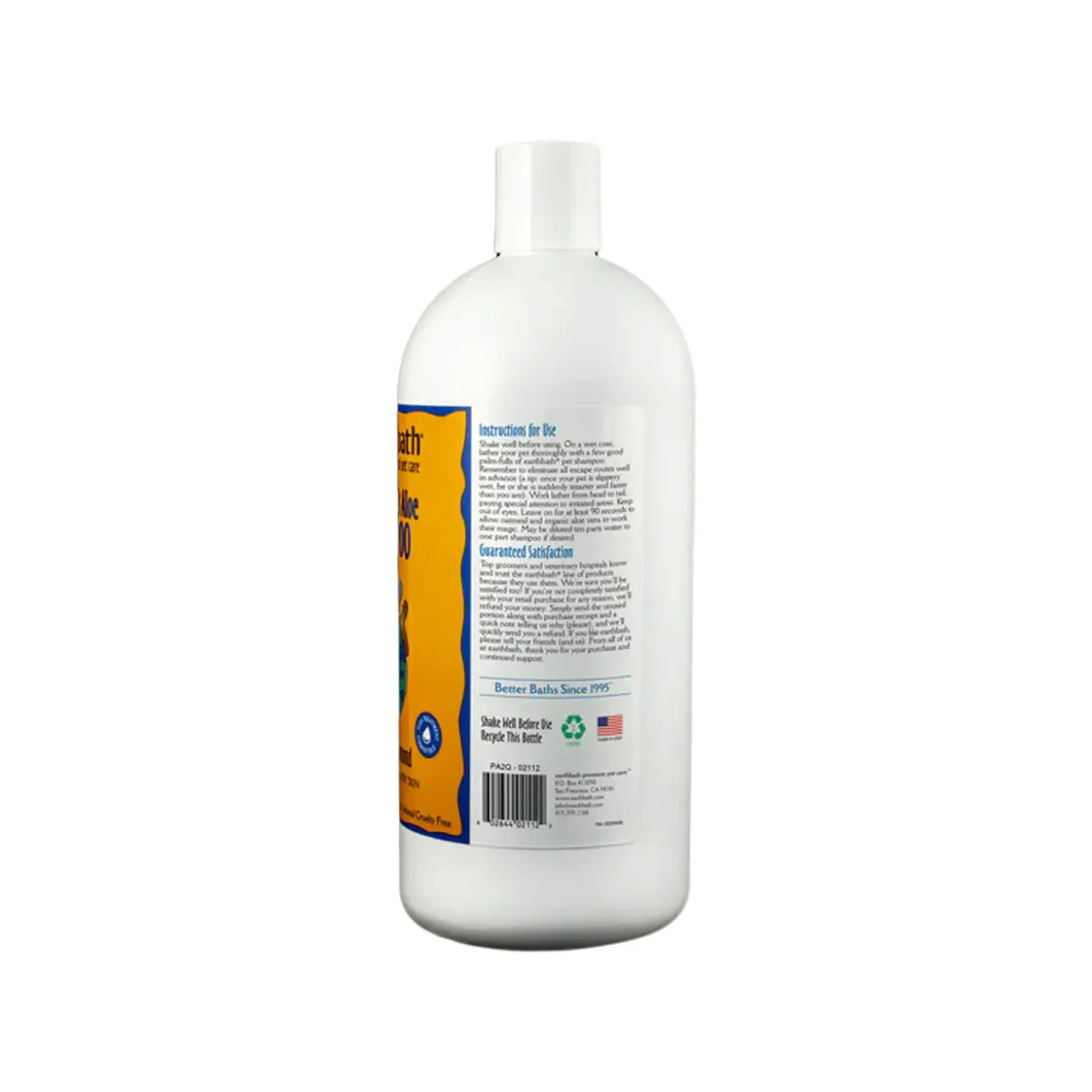 Earthbath Sulfate & Paraben Free Shampoo for Dogs & Cats