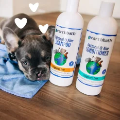 Earthbath Totally Natural Pet Care Oatmeal & Aloe Detangling Itch Relief Conditioner for Dogs & Cats