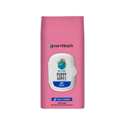 Earthbath Ultra-Mild Wild Cherry Puppy Wipes