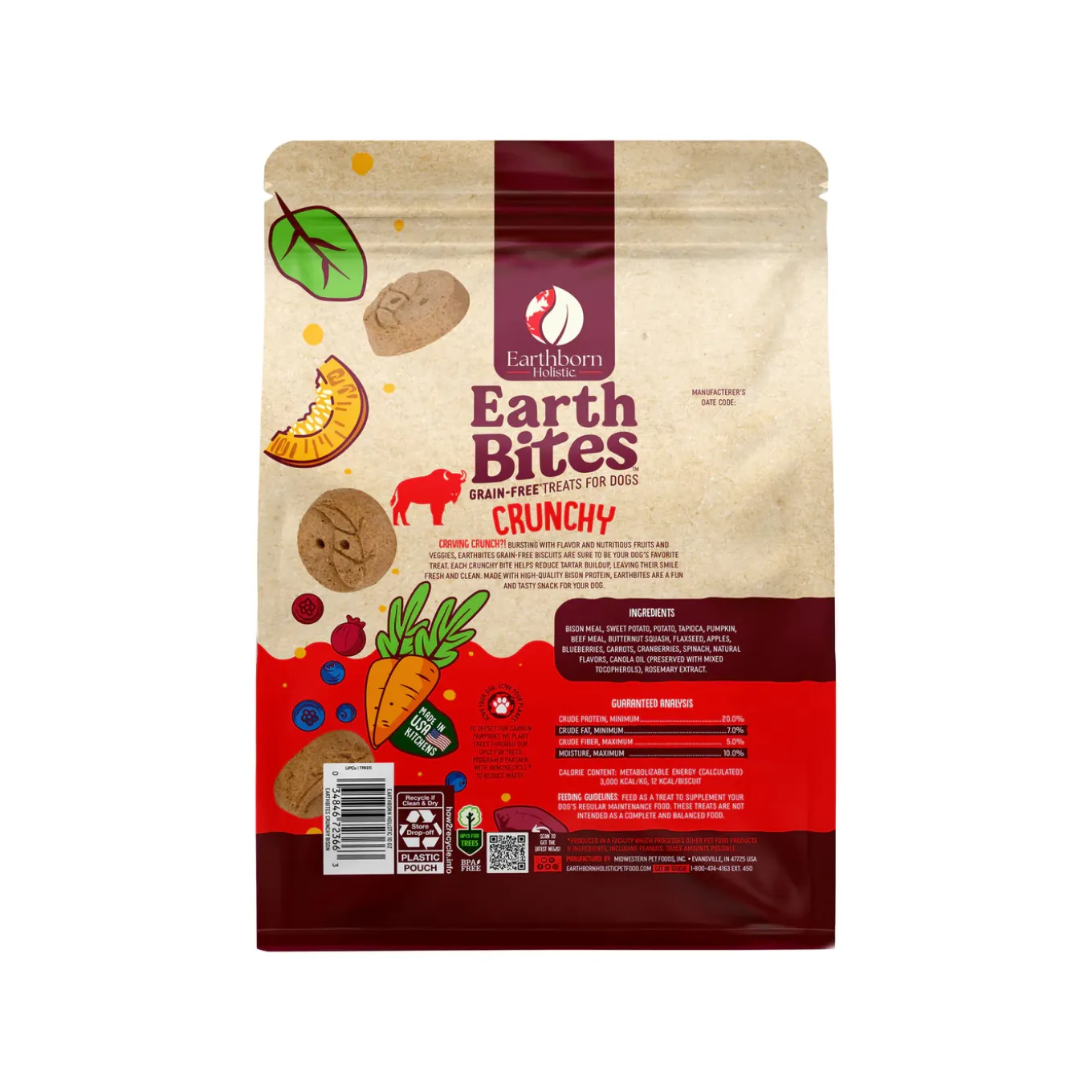 Earthborn Holistic EarthBites Grain-Free Dog Treats