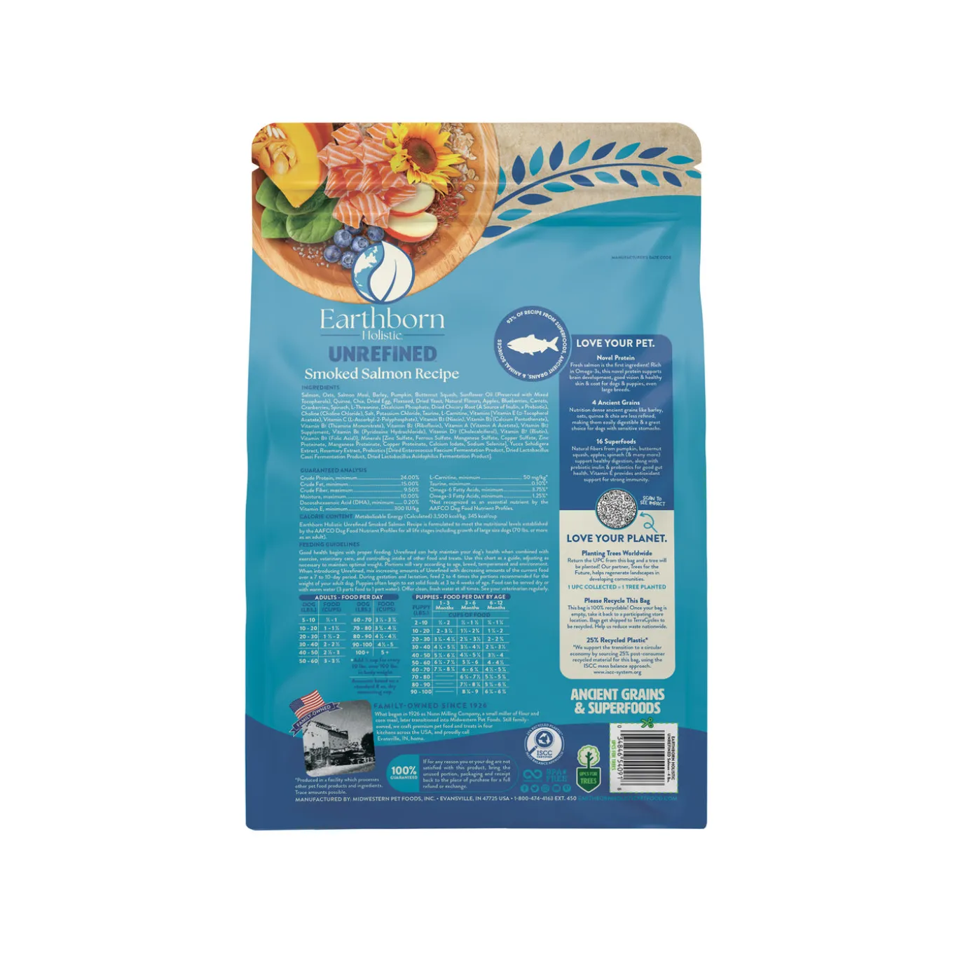 Earthborn Holistic Unrefined Ancient Grains & Superfoods Dry Dog Food
