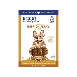 Ernie's Positively Good Ostrich Dog Treats