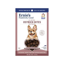 Ernie's Positively Good Ostrich Dog Treats