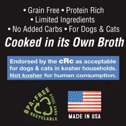 Evanger's Grain-Free Meat Wet Canned Dog & Cat Food