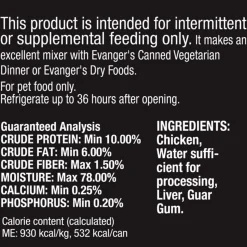 Evanger's Grain-Free Meat Wet Canned Dog & Cat Food