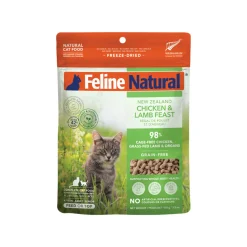 Feline Natural Grain-Free Freeze Dried Raw Cat Food