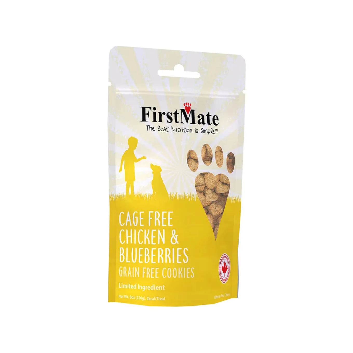 FirstMate Limited Ingredient Grain-Free Cookies Treats for Dogs