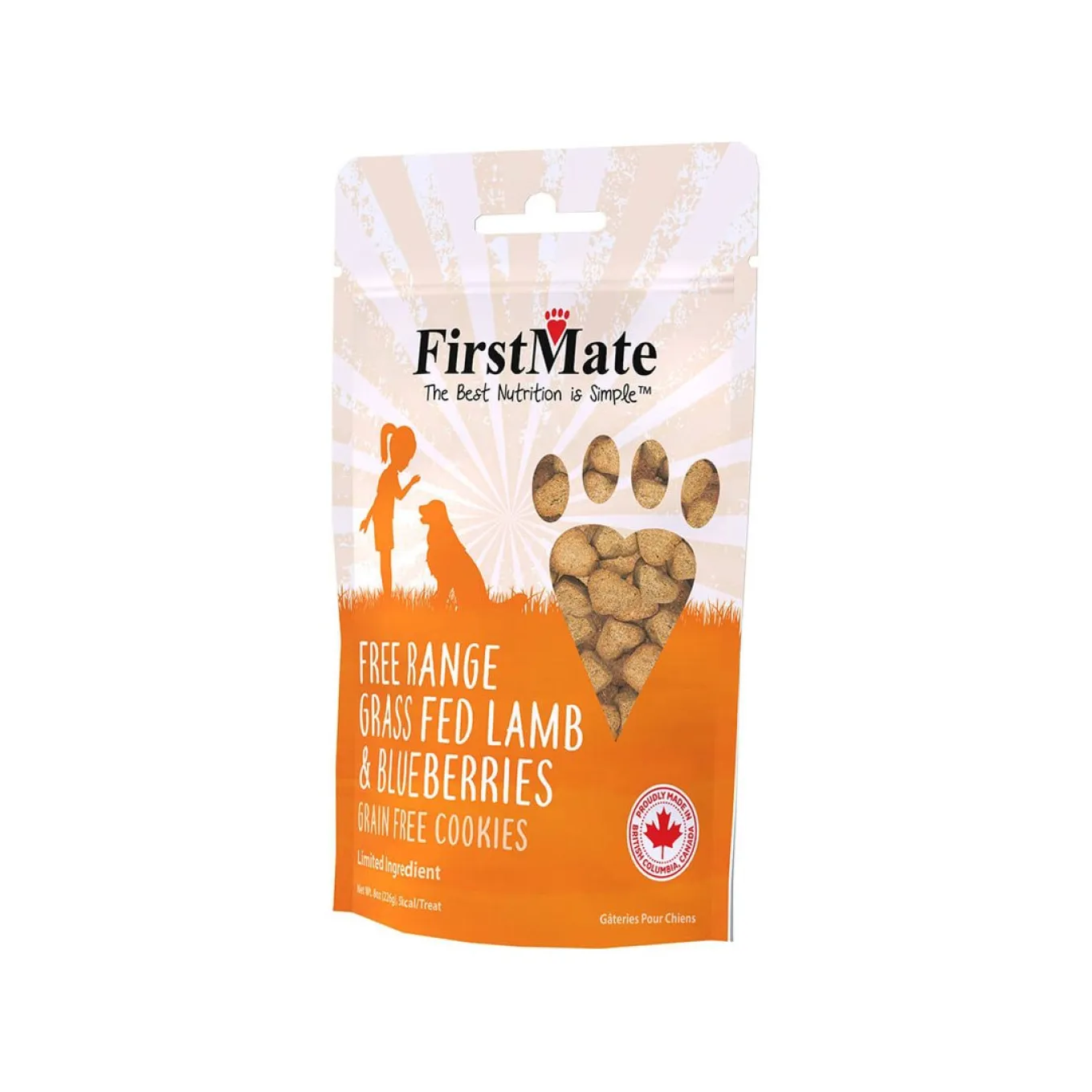 FirstMate Limited Ingredient Grain-Free Cookies Treats for Dogs
