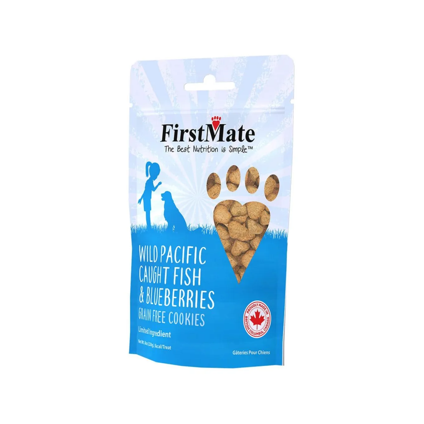 FirstMate Limited Ingredient Grain-Free Cookies Treats for Dogs