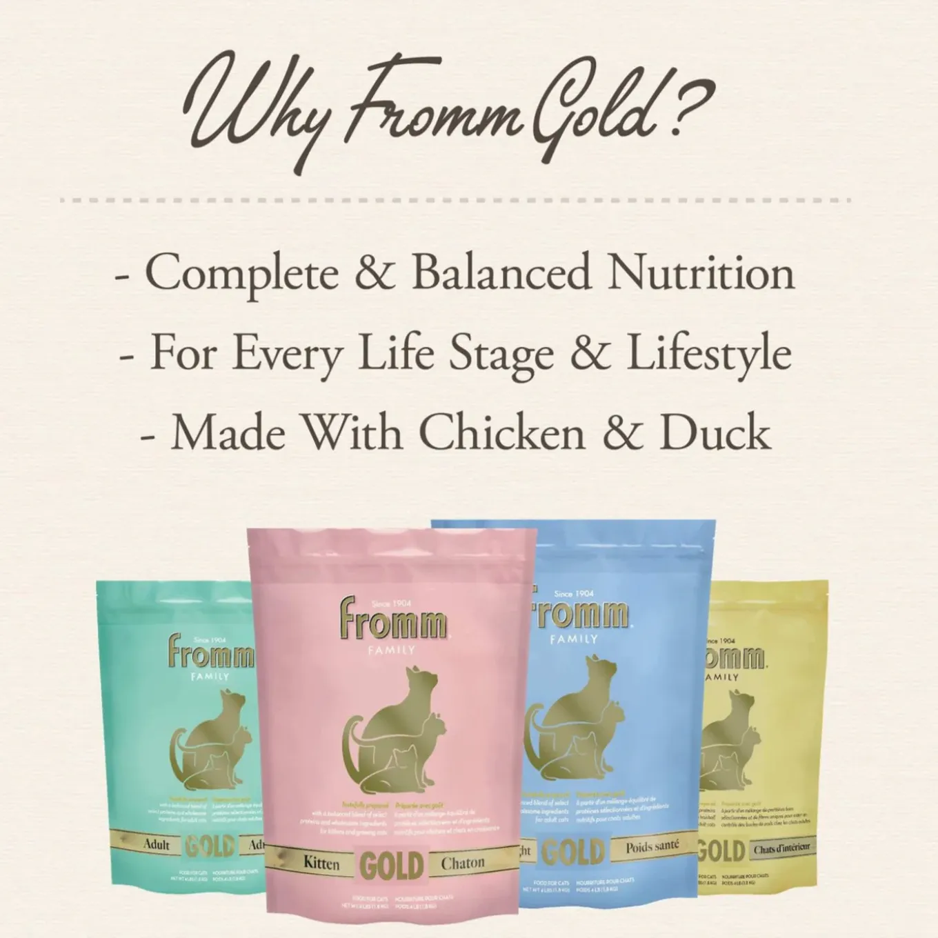 Fromm Adult Gold Dry Cat Food