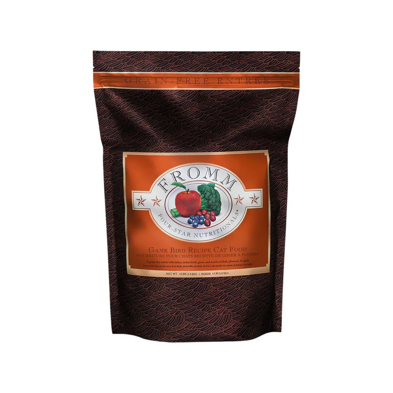 Fromm Four Star Grain Free Game Bird Recipe Dry Cat Food