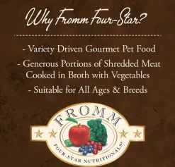 Fromm Four-Star Wet Cat Food Shredded in Gravy Entree