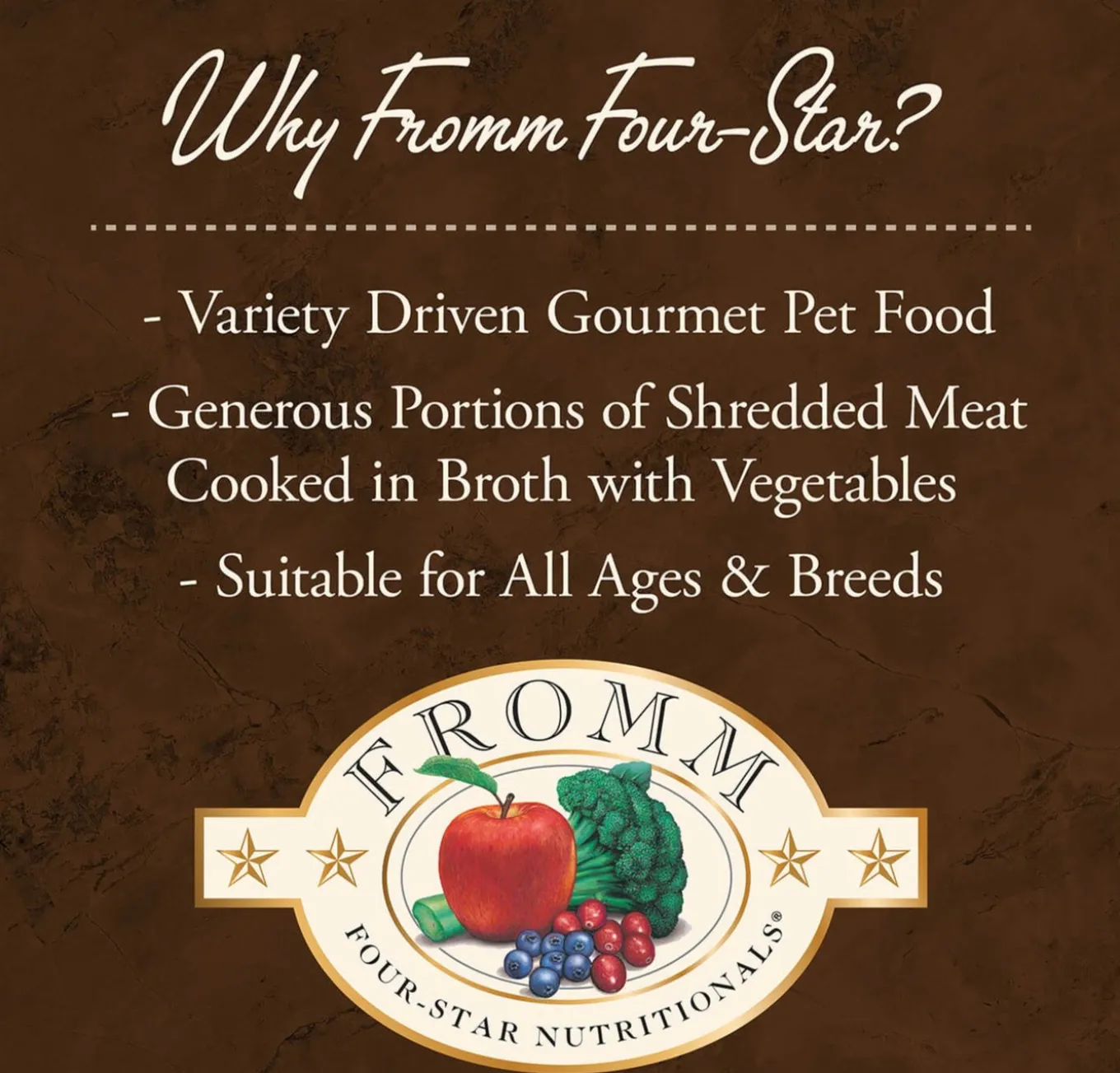 Fromm Four-Star Wet Cat Food Shredded in Gravy Entree