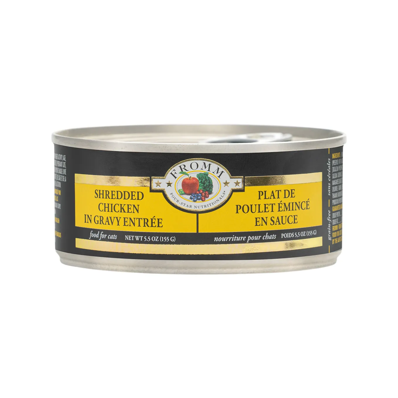 Fromm Four-Star Wet Cat Food Shredded in Gravy Entree