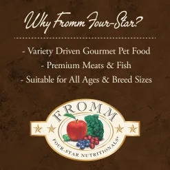 Fromm Four Star Beef Frittata Veg Grain Free Recipe Dry Dog Food