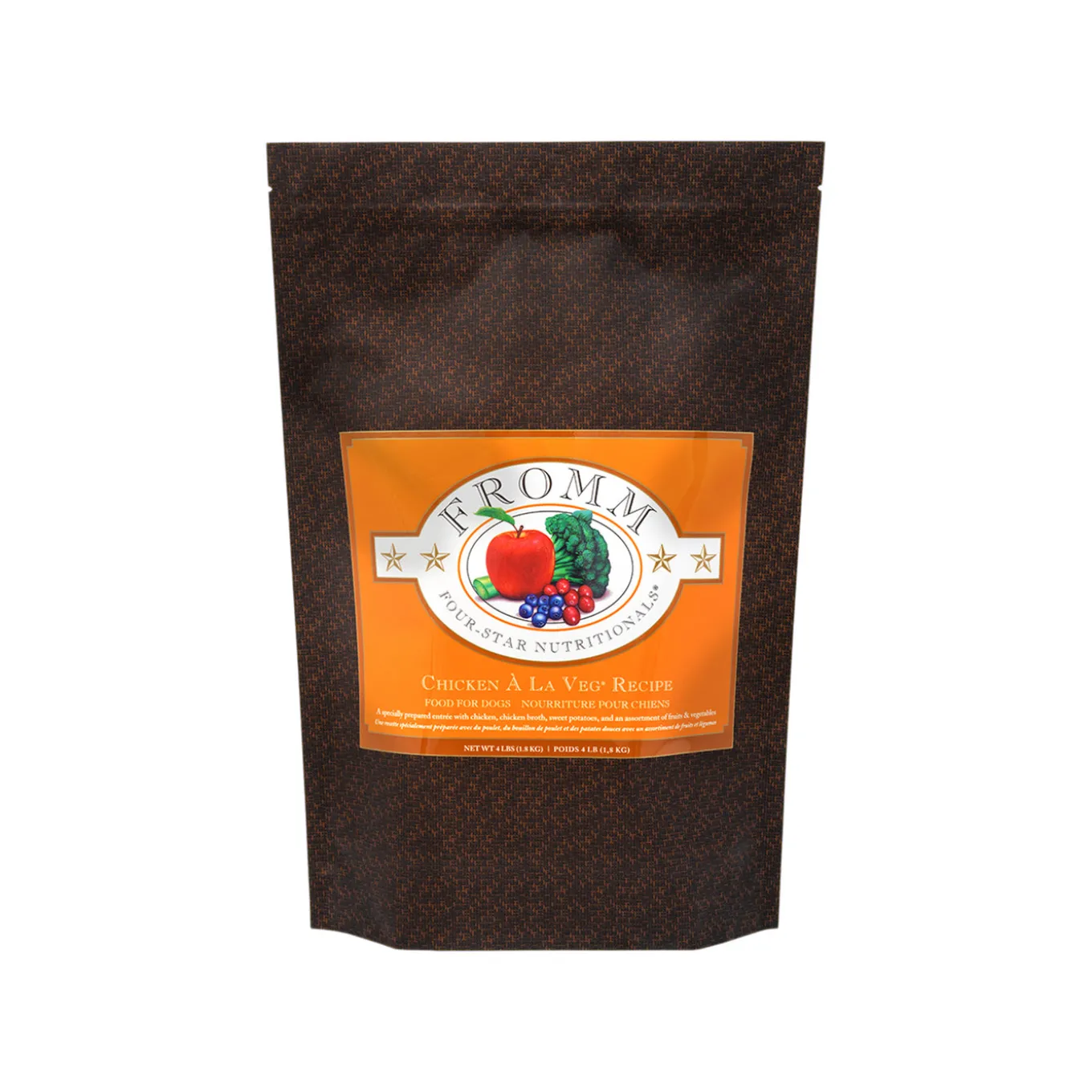 Fromm Four Star Chicken A La Veg Grain Inclusive Recipe Dry Dog Food