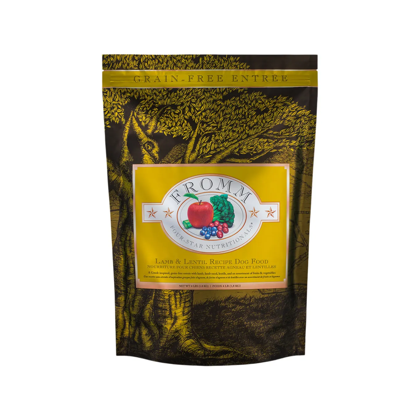 Fromm Four Star Lamb & Lentil Grain Free Recipe Dog Food