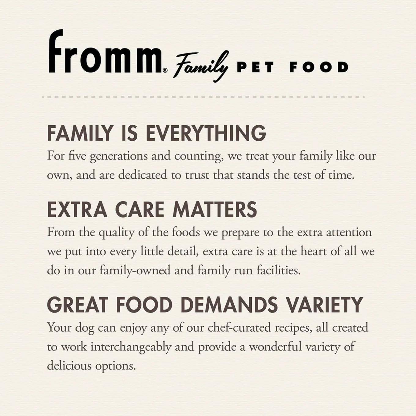 Fromm Four Star Salmon Tunalini Grain Free Recipe Dry Dog Food