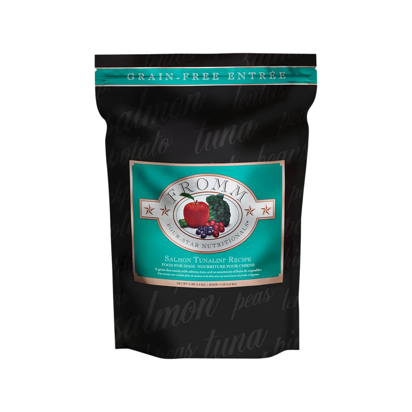 Fromm Four Star Salmon Tunalini Grain Free Recipe Dry Dog Food