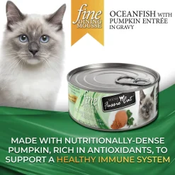 Fussie Cat Fine Dining Mousse Wet Cat Food With Pumpkin