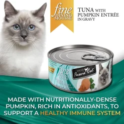 Fussie Cat Fine Dining Mousse Wet Cat Food With Pumpkin