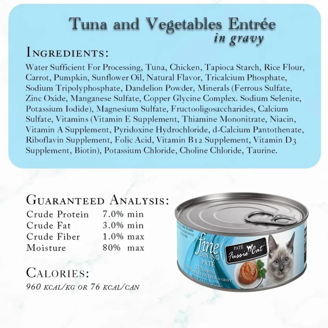Fussie Cat Fine Dining Pate Wet Cat Food