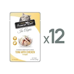 Fussie Cat Premium Pouch Wet Cat Food in Aspic
