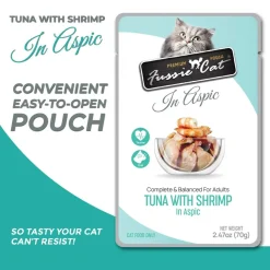 Fussie Cat Premium Pouch Wet Cat Food in Aspic