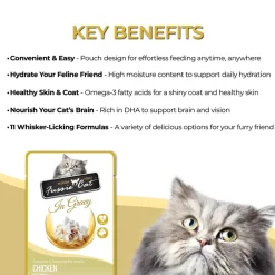 Fussie Cat Premium Pouch in Gravy Wet Cat Food