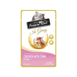 Fussie Cat Premium Pouch in Gravy Wet Cat Food