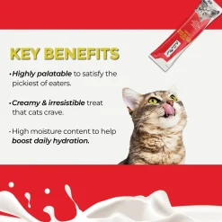 Fussie Cat Premium Puree in Goat Milk Lickable Cat Treats