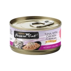 Fussie Cat Shredded Meat Canned Cat Food