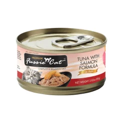 Fussie Cat Shredded Meat Canned Cat Food