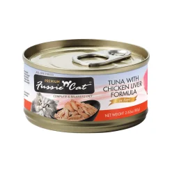 Fussie Cat Shredded Meat Canned Cat Food