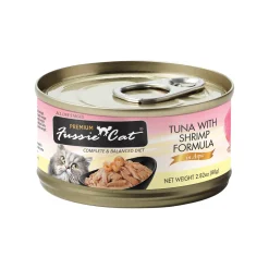 Fussie Cat Shredded Meat Canned Cat Food