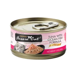 Fussie Cat Shredded Meat Canned Cat Food