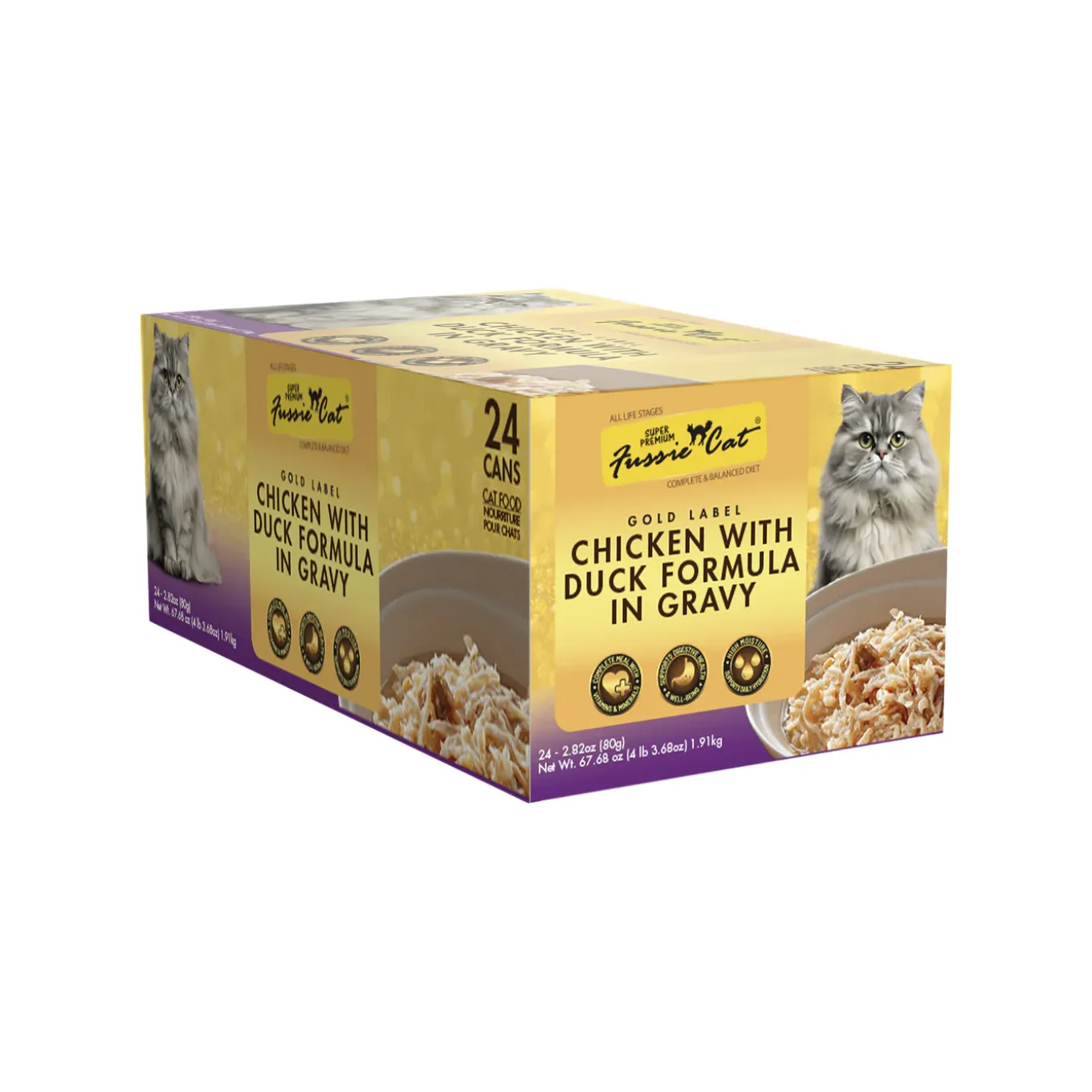 Fussie Cat Super Premium Gold Grain Free Wet Cat Food