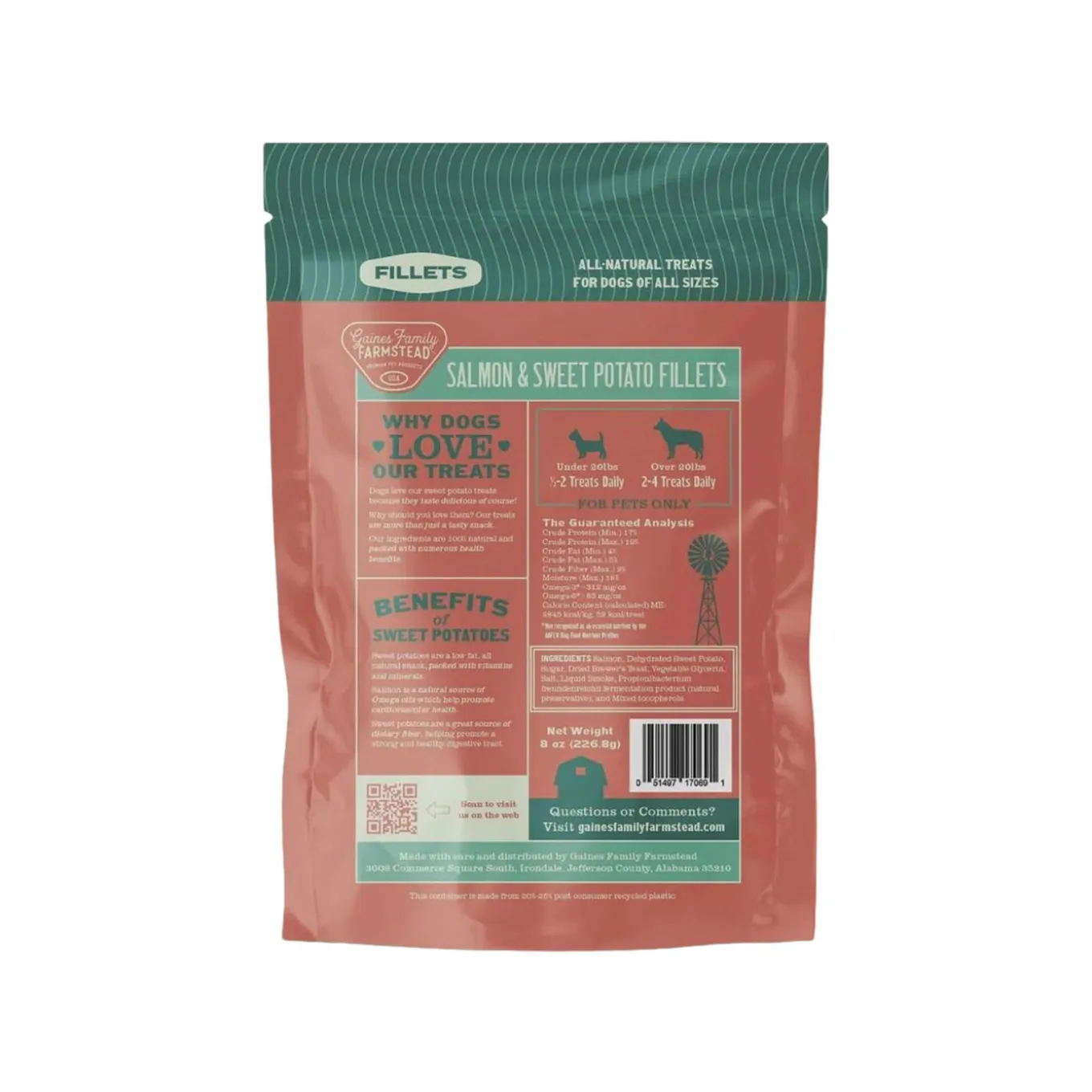 Gaines Family Farmstead Fillet Dog Treats