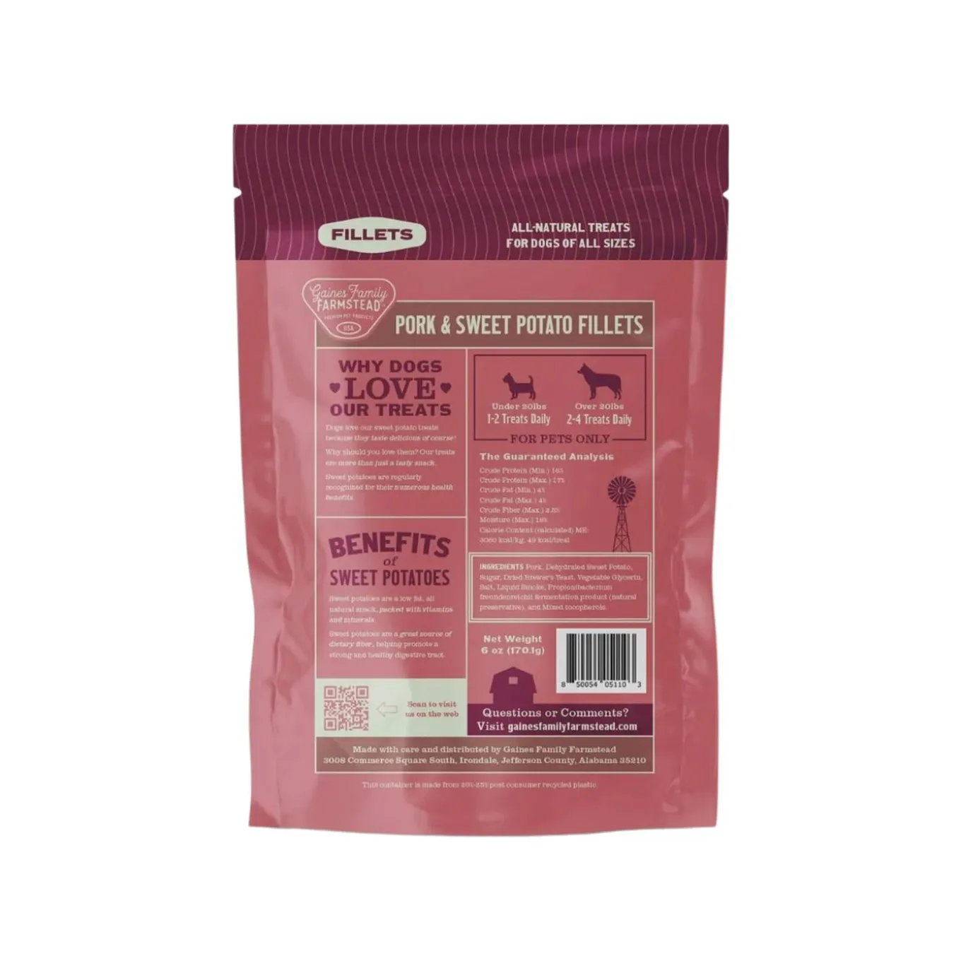 Gaines Family Farmstead Fillet Dog Treats