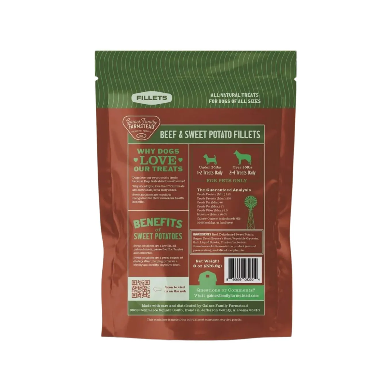 Gaines Family Farmstead Fillet Dog Treats