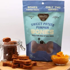 Gaines Family Farmstead Sweet Potato Bones Dog Treats