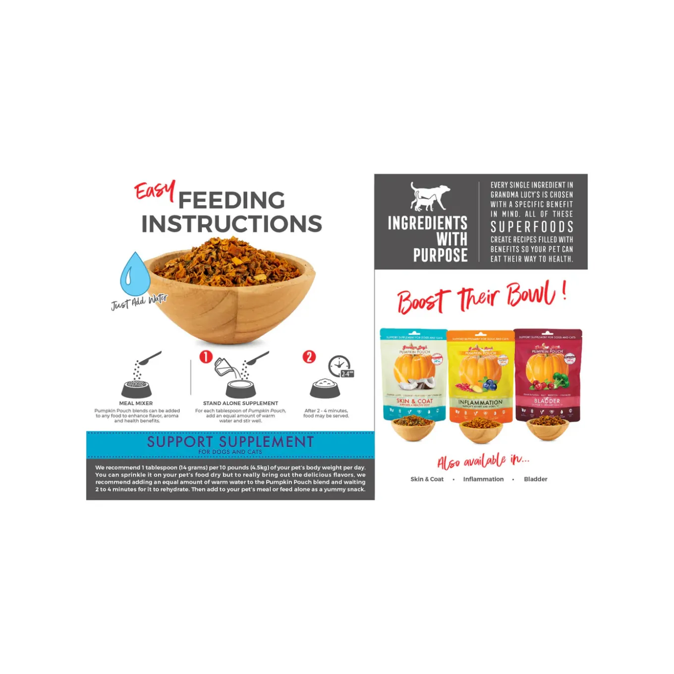 Grandma Lucy's Supplement for Dogs & Cats